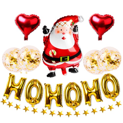 호호호 산타 크리스마스 파티용품세트 (10set)